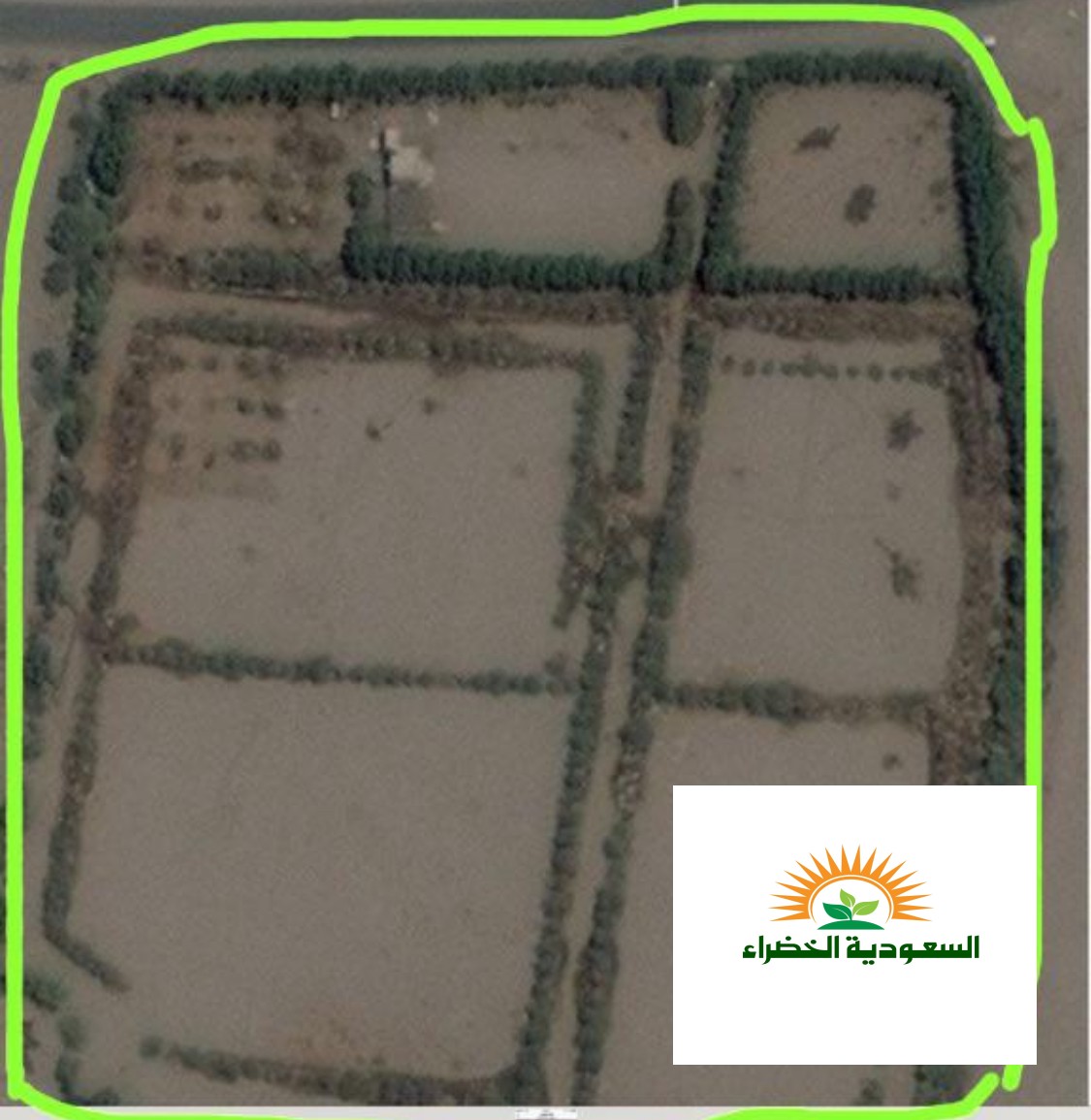 بيع ارض على شارع تجاري بصك 21,000m